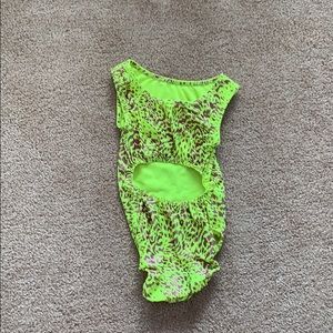 Size small little girls leotard for gymnastics